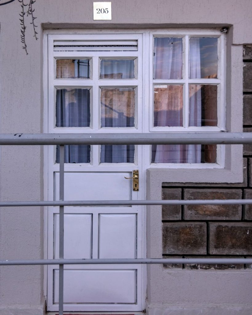 Guest house door Naivasha